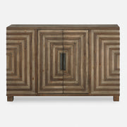 Uttermost Layton Geometric Console Cabinet