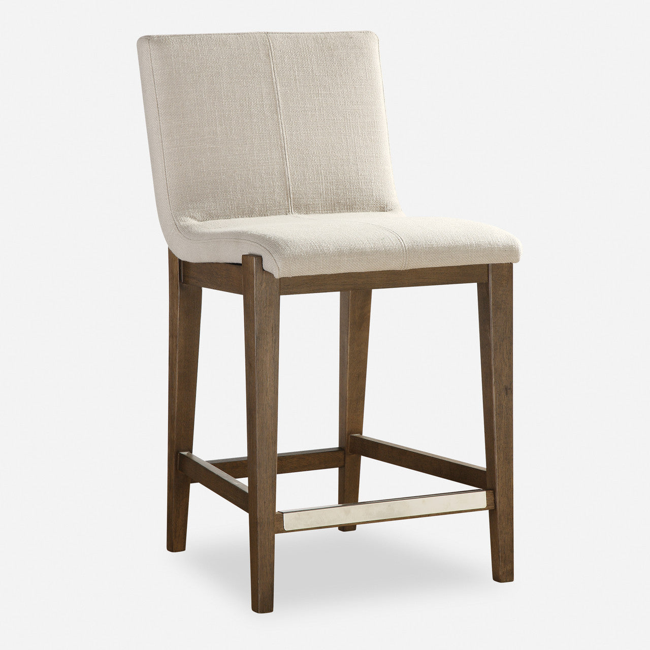 Uttermost Klemens Linen Counter Stool
