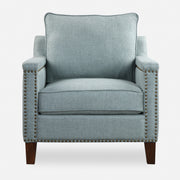 Uttermost Charlotta Sea Mist Accent Chair