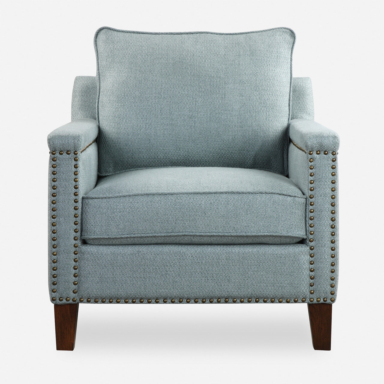 Uttermost Charlotta Sea Mist Accent Chair