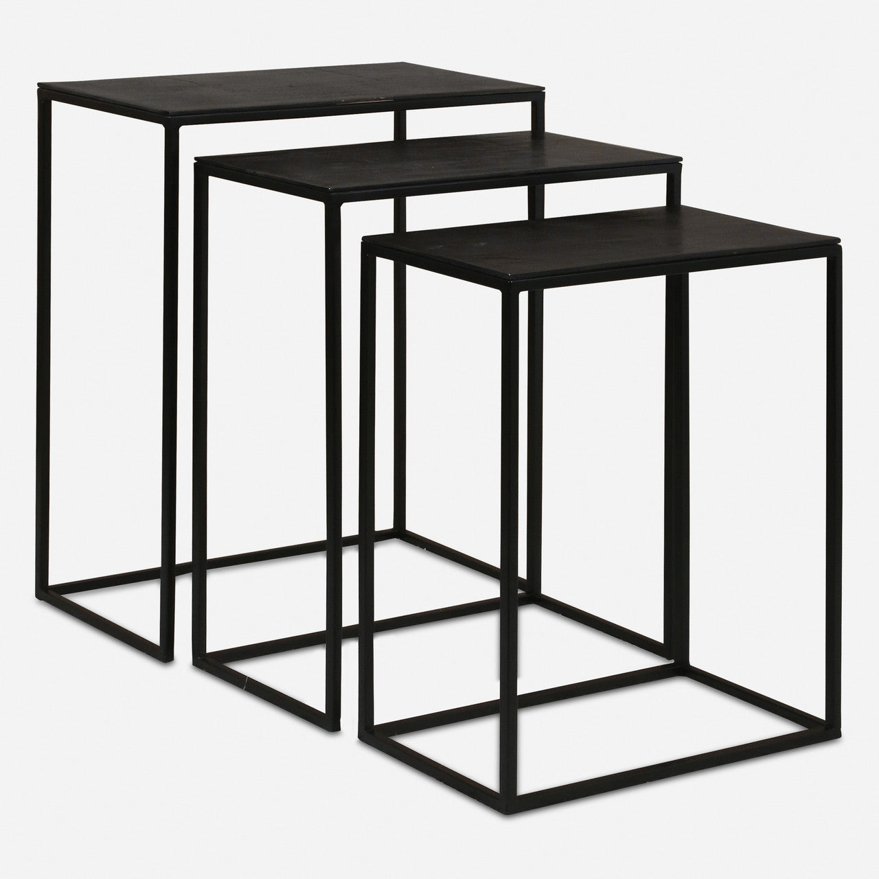 Uttermost Coreene Iron Nesting Tables S/3