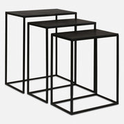 Uttermost Coreene Iron Nesting Tables S/3