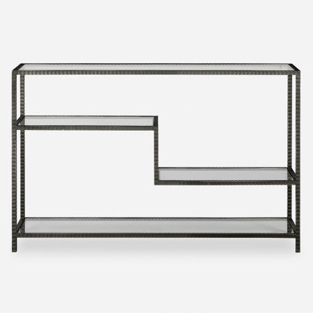 Leo Industrial Console Table