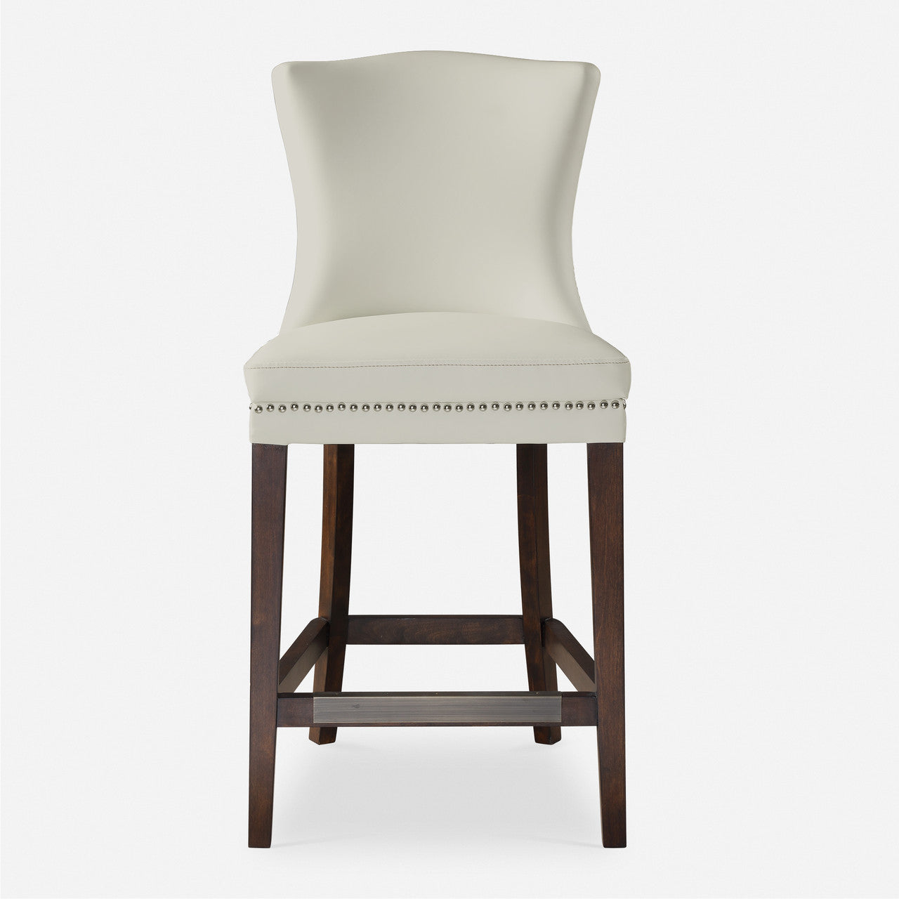 Uttermost Dariela White Counter Stool