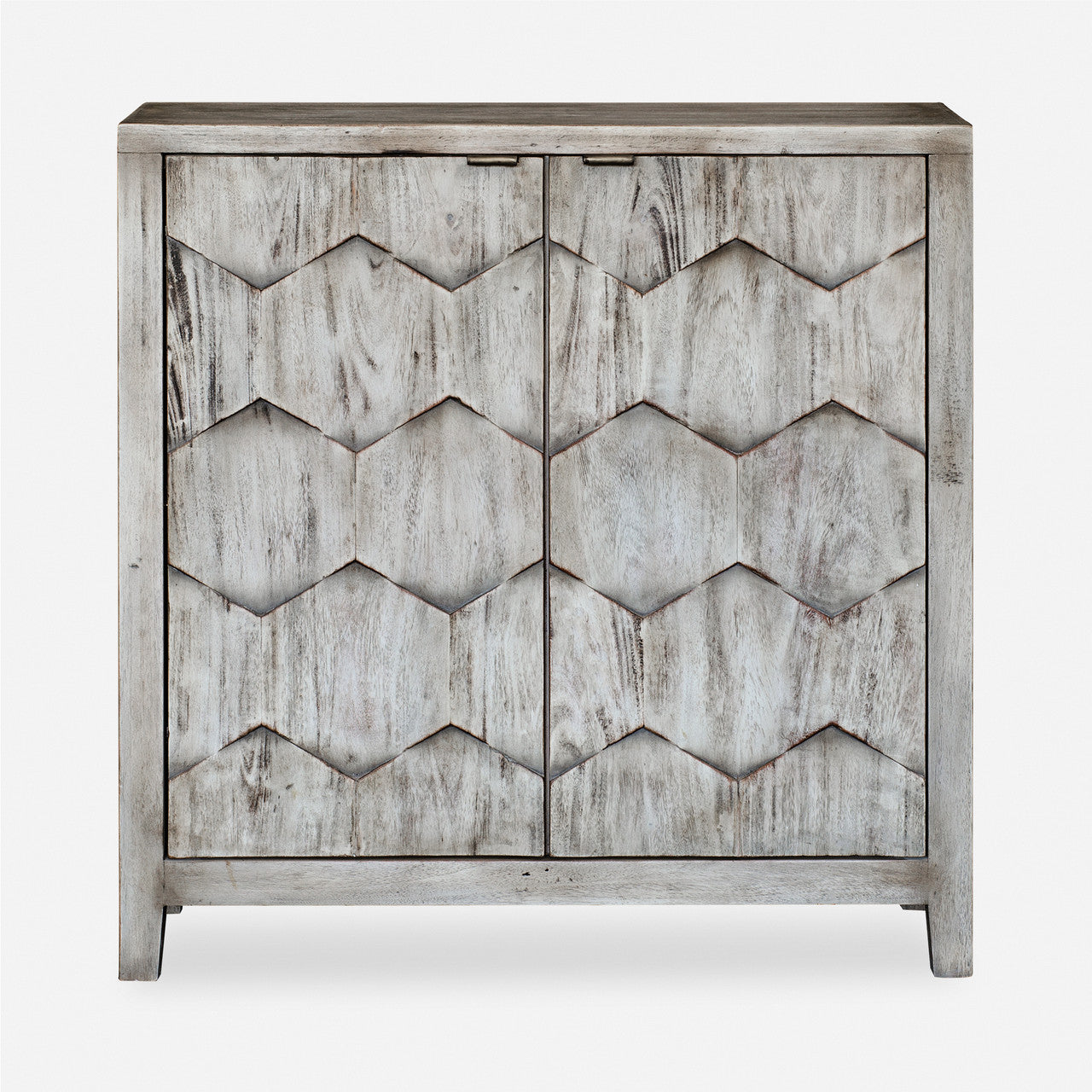 Uttermost Catori Smoked Ivory Console Cabinet