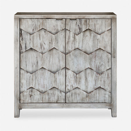 Catori Smoked Ivory Console Cabinet