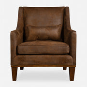 Uttermost Clay Leather Armchair