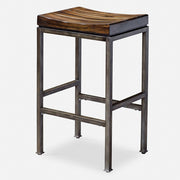Uttermost Beck Industrial Bar Stool