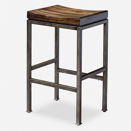 Beck Industrial Bar Stool