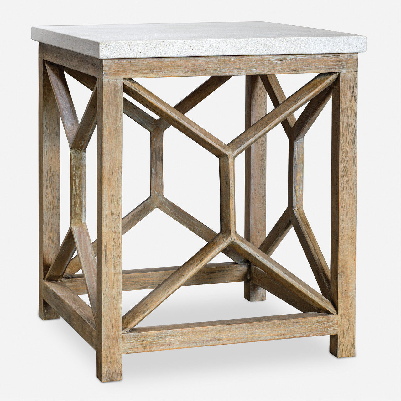 Uttermost Catali Stone End Table