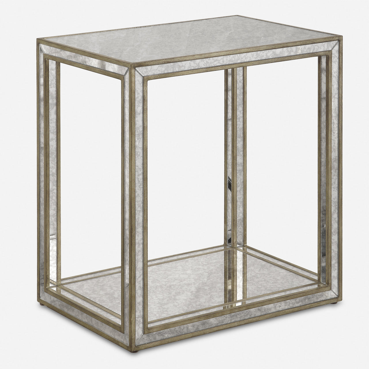 Uttermost Julie Mirrored End Table