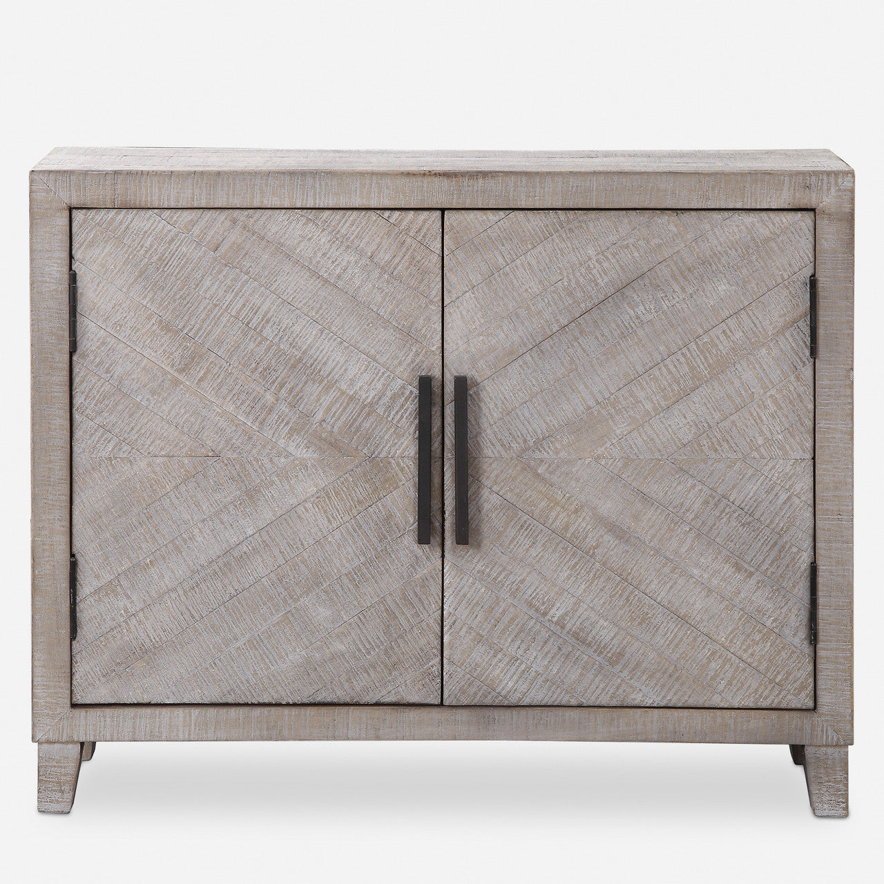Uttermost Adalind White Washed Accent Cabinet