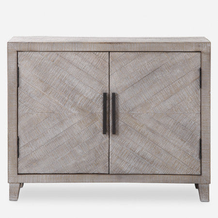 Adalind White Washed Accent Cabinet