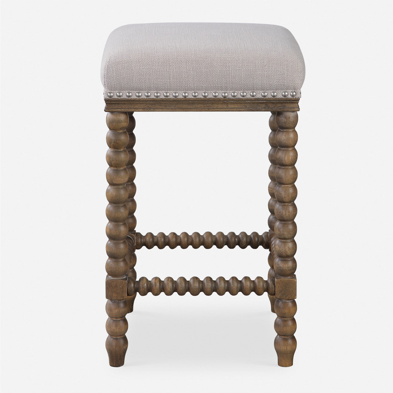 Uttermost Pryce Wooden Counter Stool