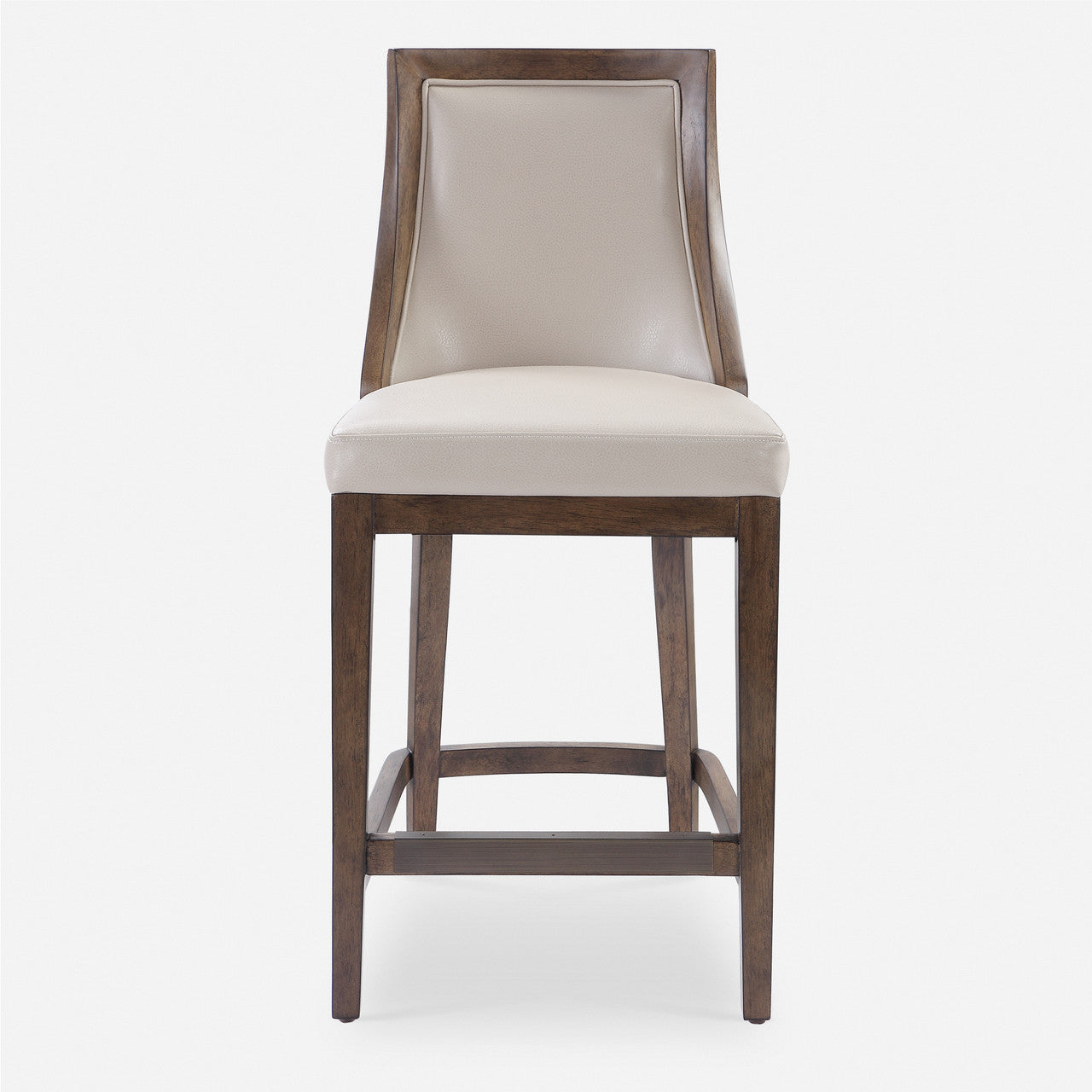Uttermost Purcell Leather Counter Stool