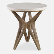 Uttermost Marnie Limestone Side Table