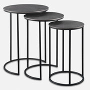 Uttermost Erik Metal Nesting Tables, S/3