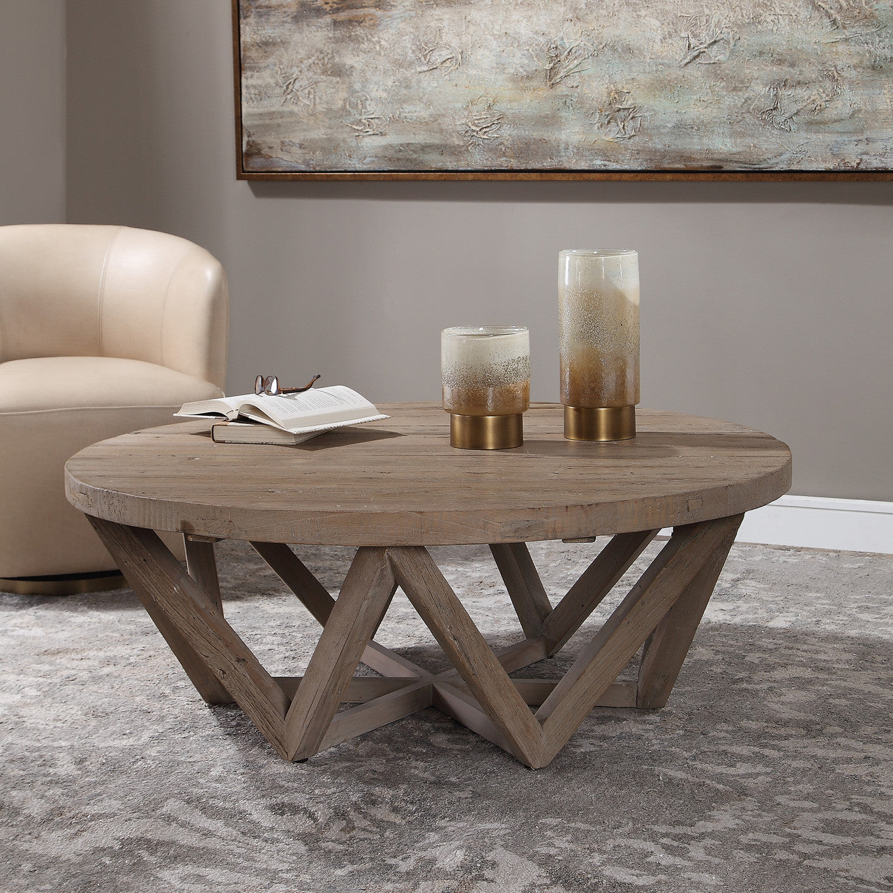 Uttermost Kendry Reclaimed Wood Coffee Table