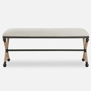 Uttermost Firth Oatmeal Bench