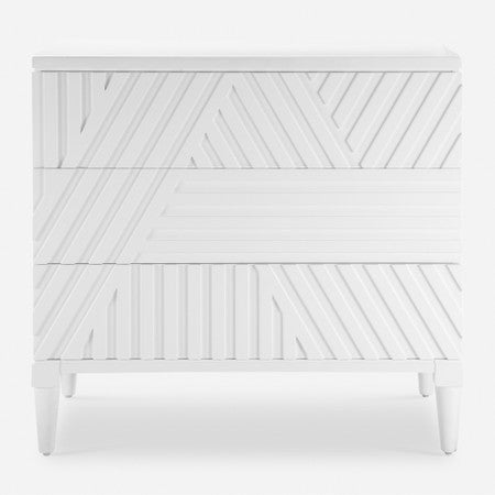 Colby White Drawer Chest