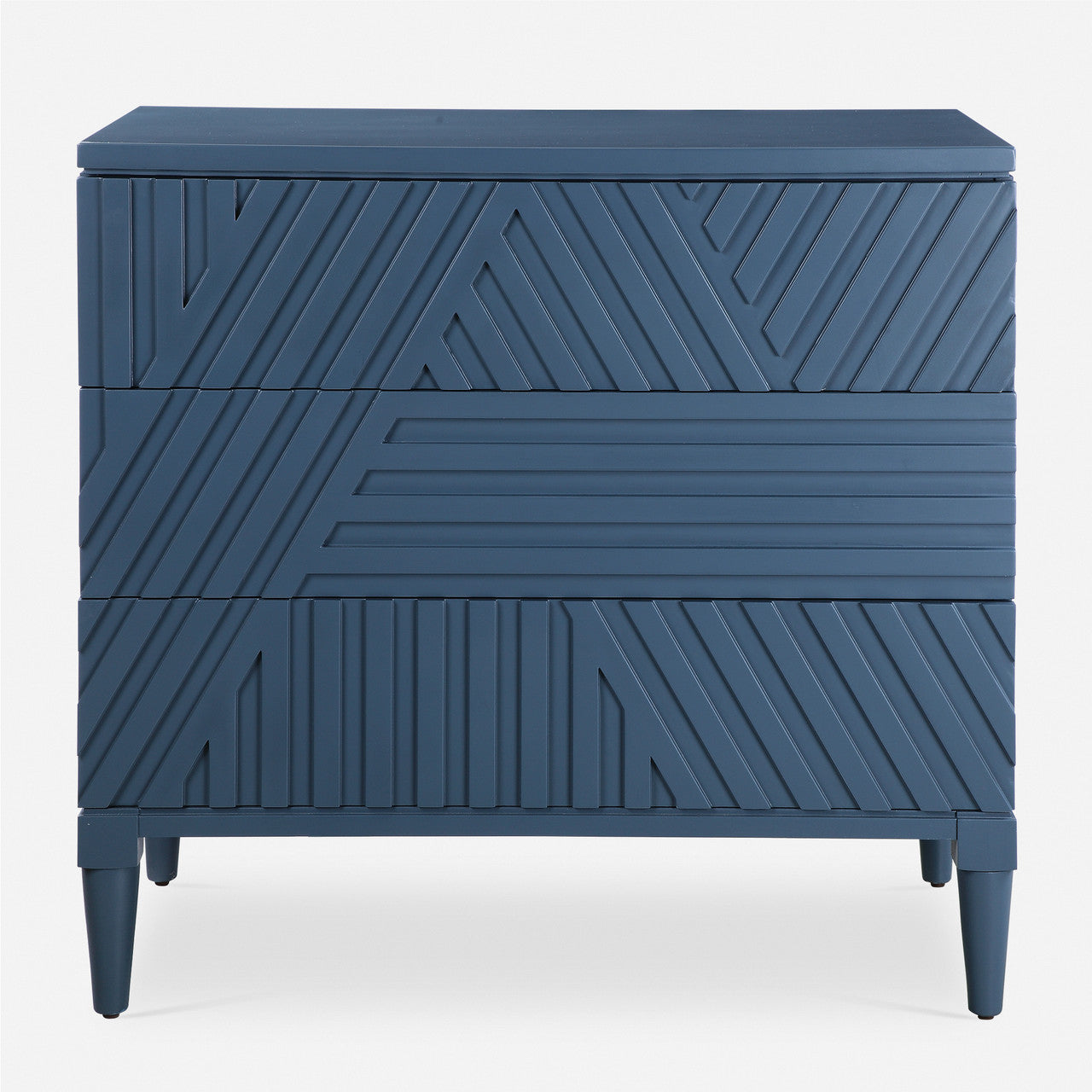 Uttermost Colby Blue Drawer Chest