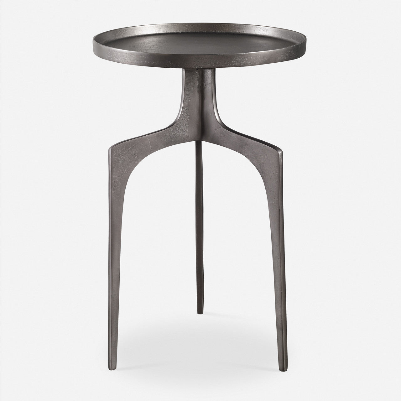 Uttermost Kenna Nickel Accent Table