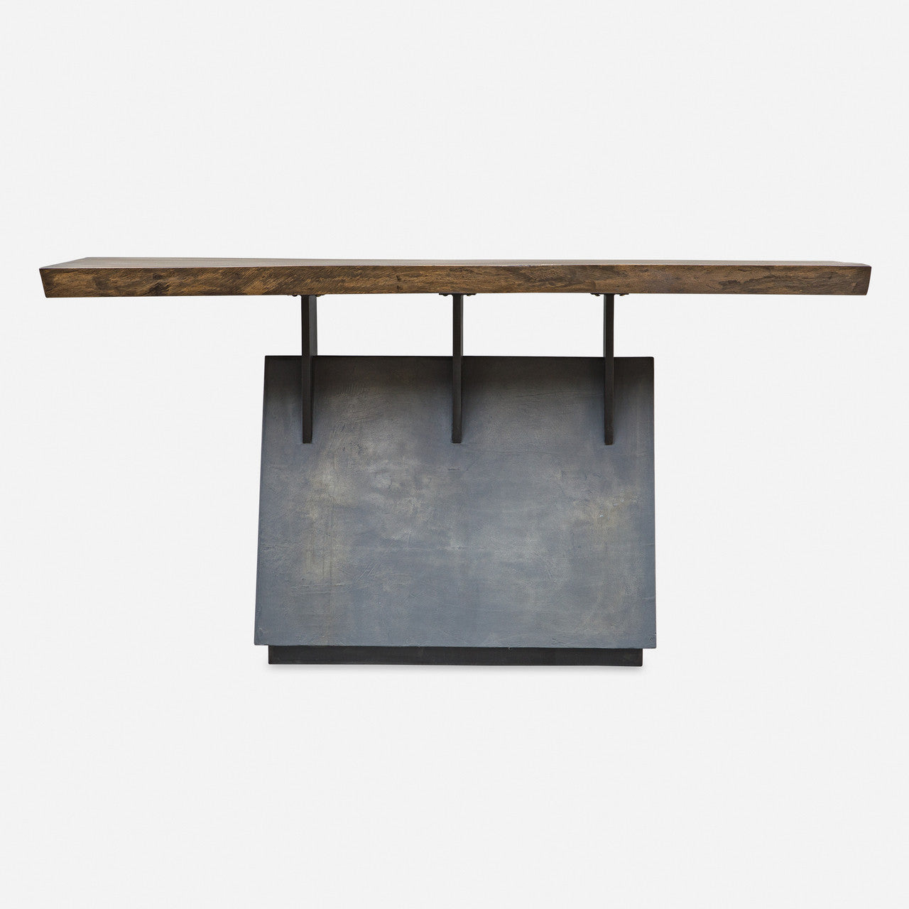 Uttermost Vessel Industrial Console Table