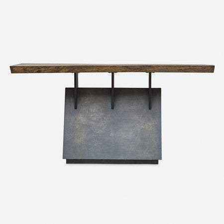 Vessel Industrial Console Table