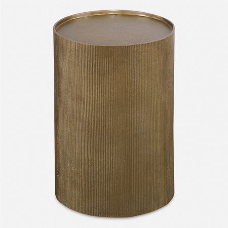 Adrina Drum Accent Table