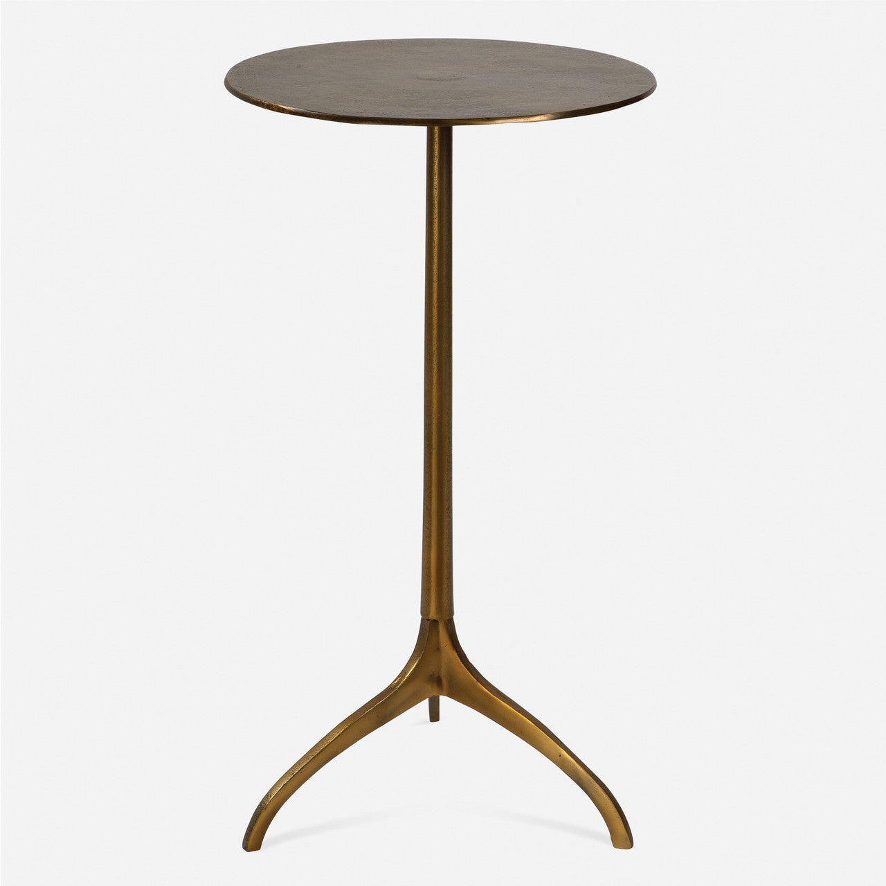 Uttermost Beacon Gold Accent Table