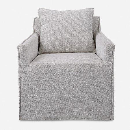 Welland Gray Swivel Chair
