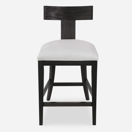 Idris Modern Wood Counter Stool