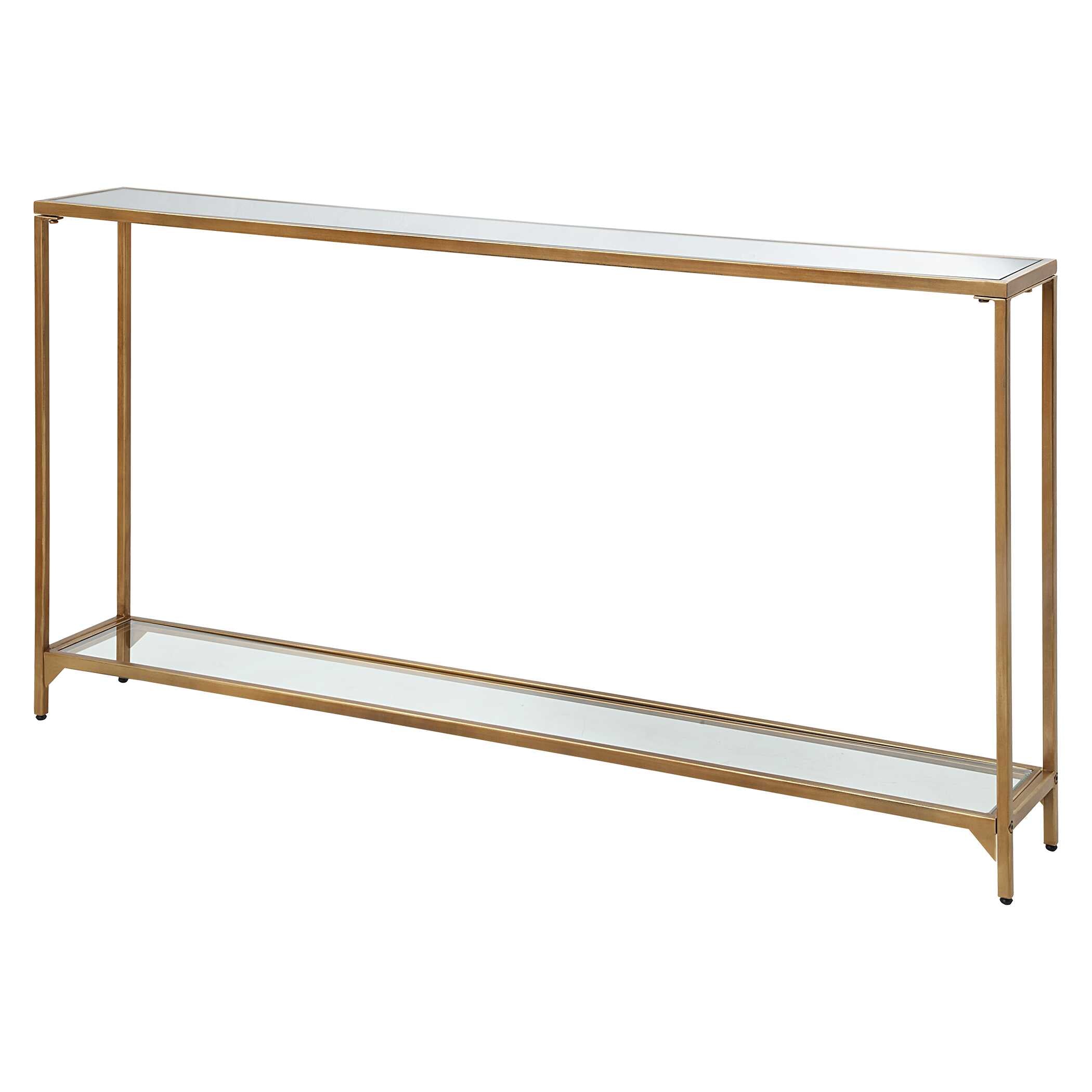 Yardena Gold Iron Console Table