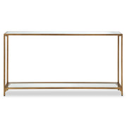 Yardena Gold Iron Console Table