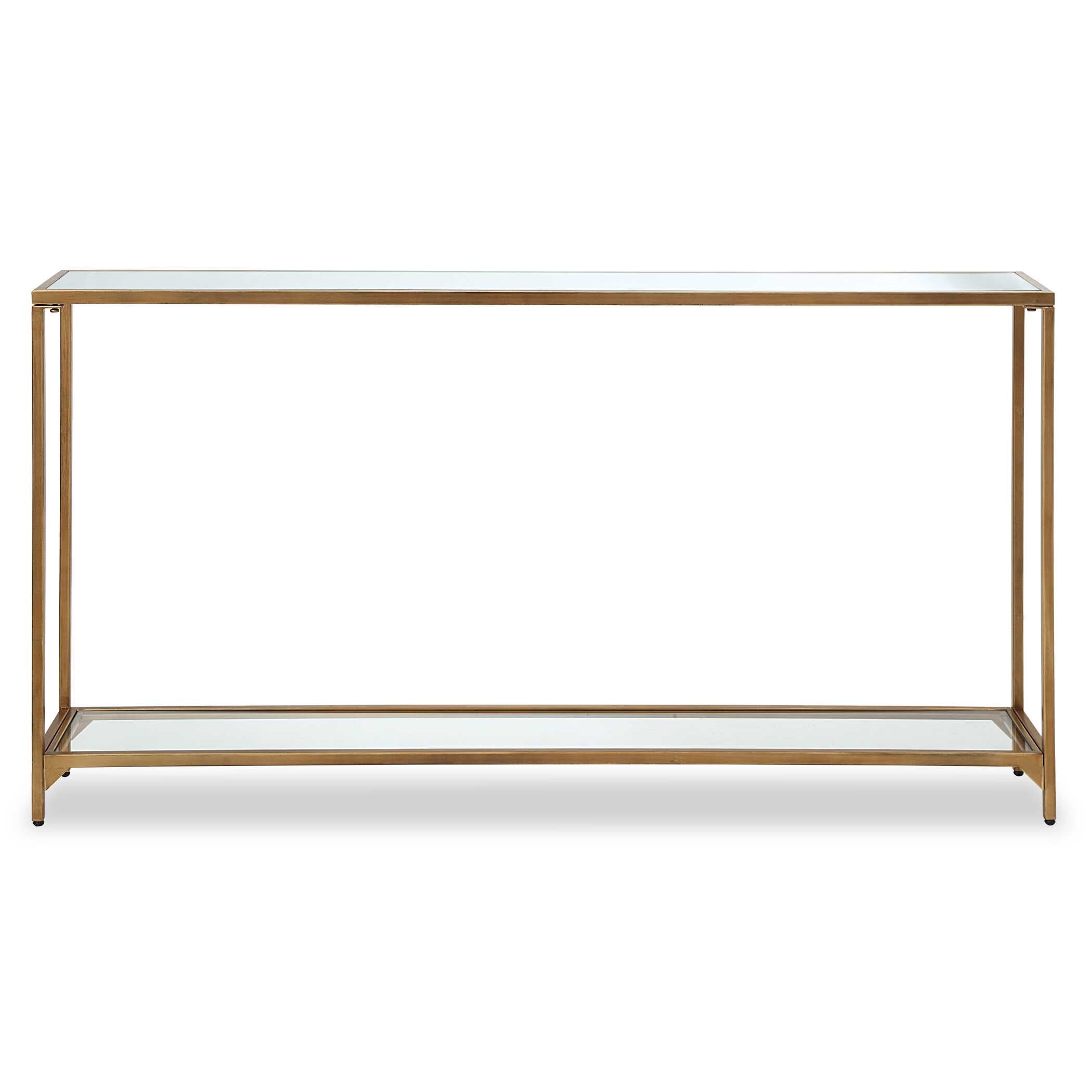 Yardena Gold Iron Console Table