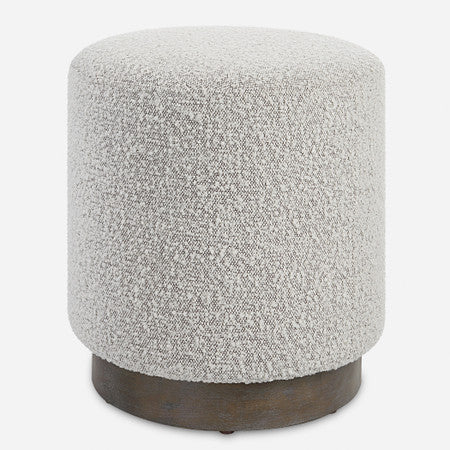 Avila Light Gray Ottoman
