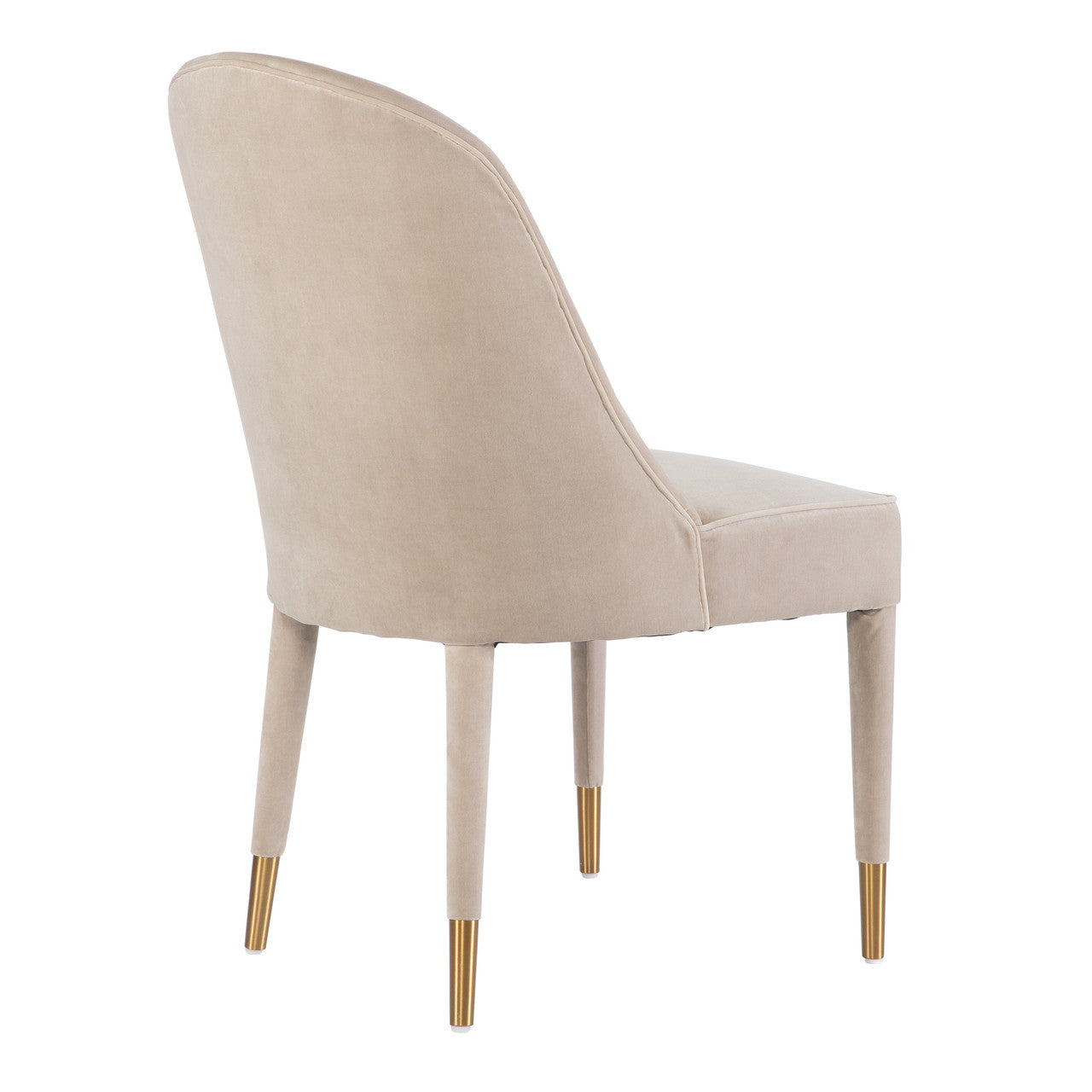 Uttermost Brie Armless Chair, Champagne Set Of 2