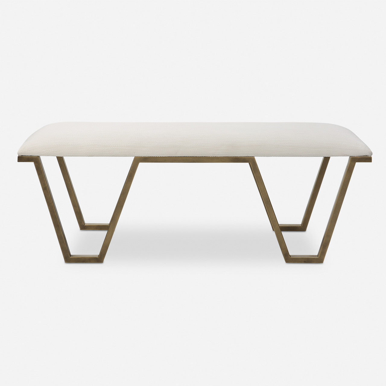Uttermost Farrah Geometric Bench