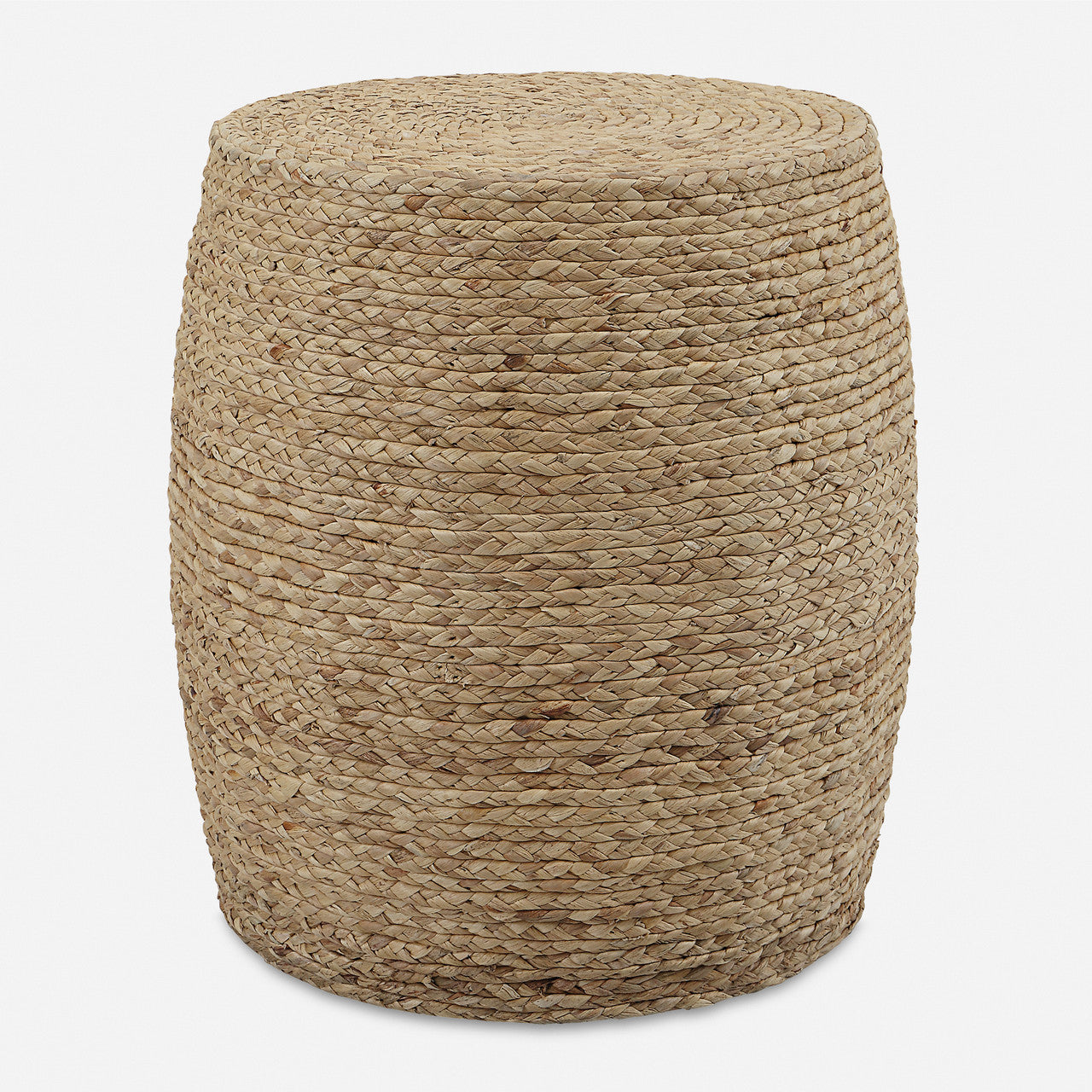 Uttermost Resort Straw Accent Stool