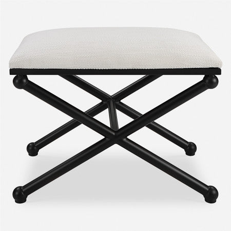 Andrews White Small Bench