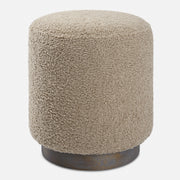 Uttermost Avila Latte Round Ottoman