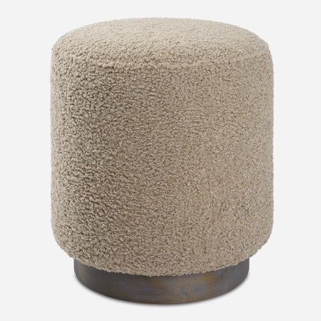 Avila Latte Round Ottoman