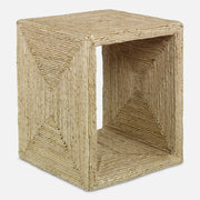 Uttermost Rora Coastal Woven Side Table