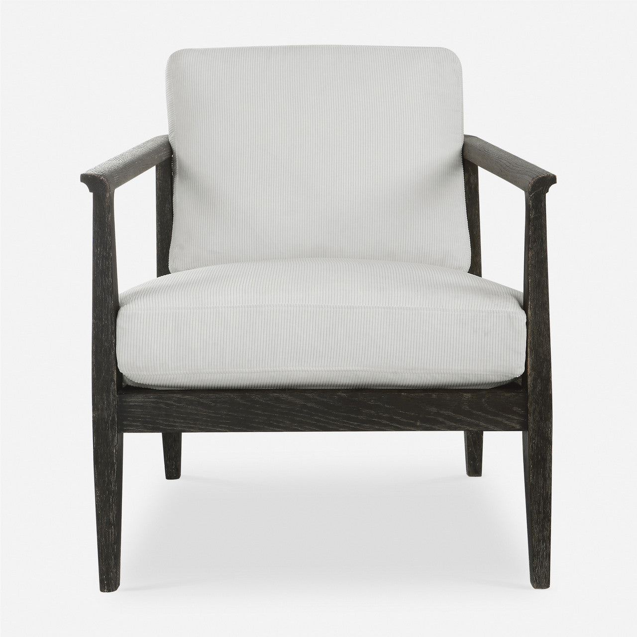 Uttermost Brunei White Accent Chair