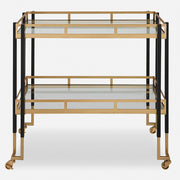 Uttermost Kentmore Modern Bar Cart