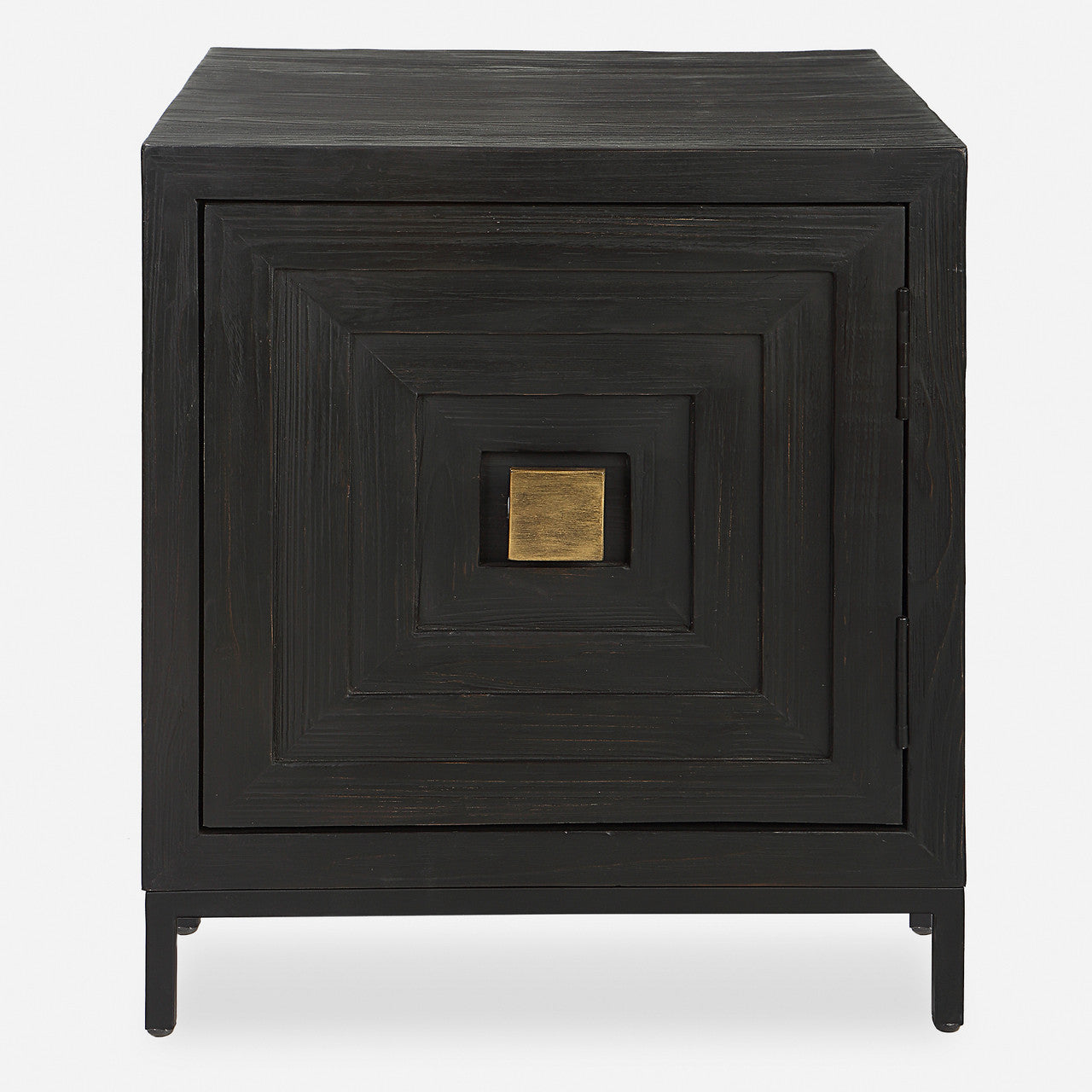 Uttermost Aiken Geometric Cabinet / End Table
