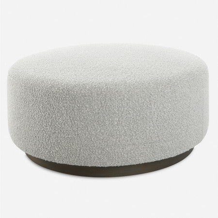 Avila Large Gray Ottoman / Coffee Table