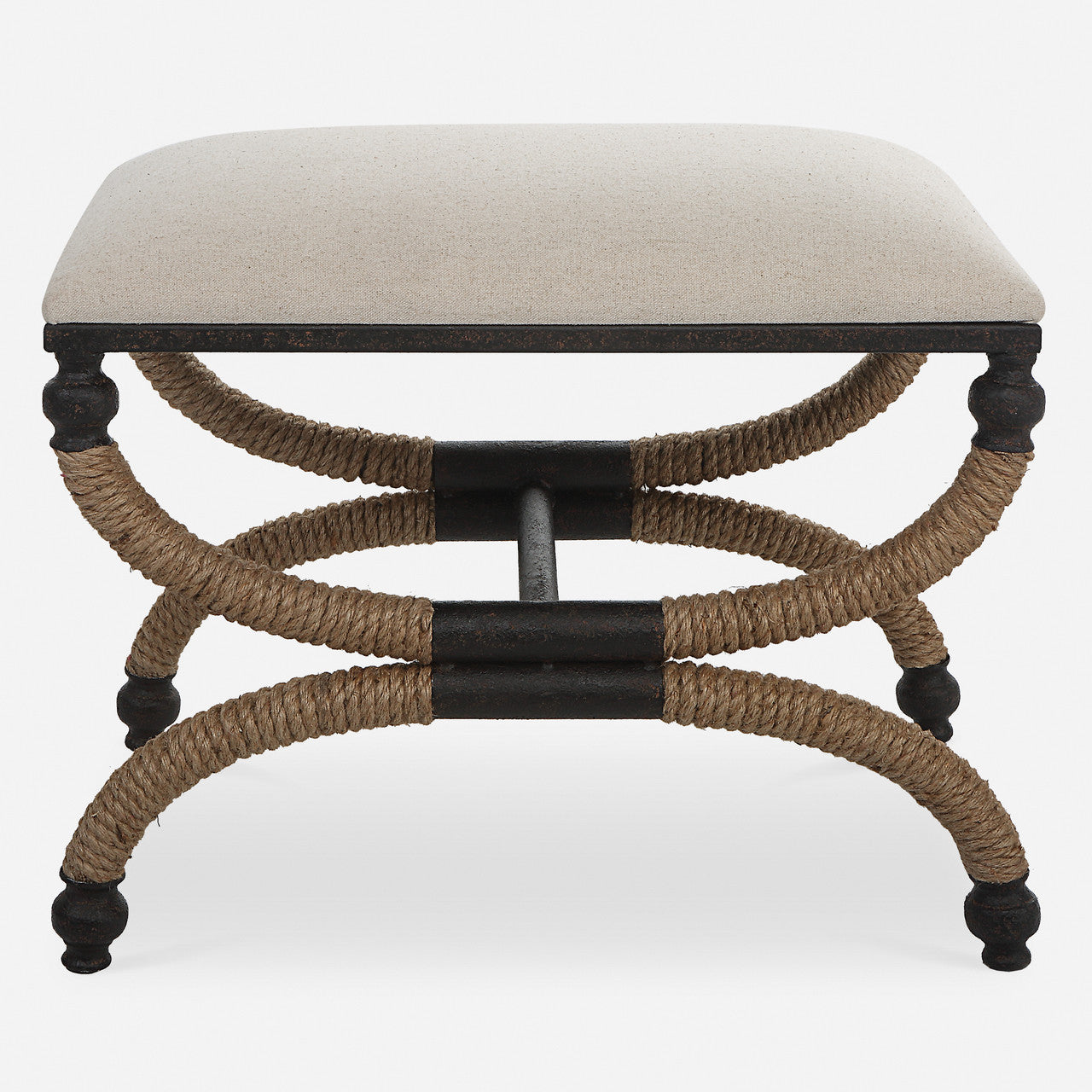 Uttermost Icaria Upholstered Small Bench