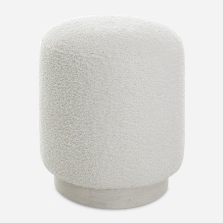 Avila White Ottoman