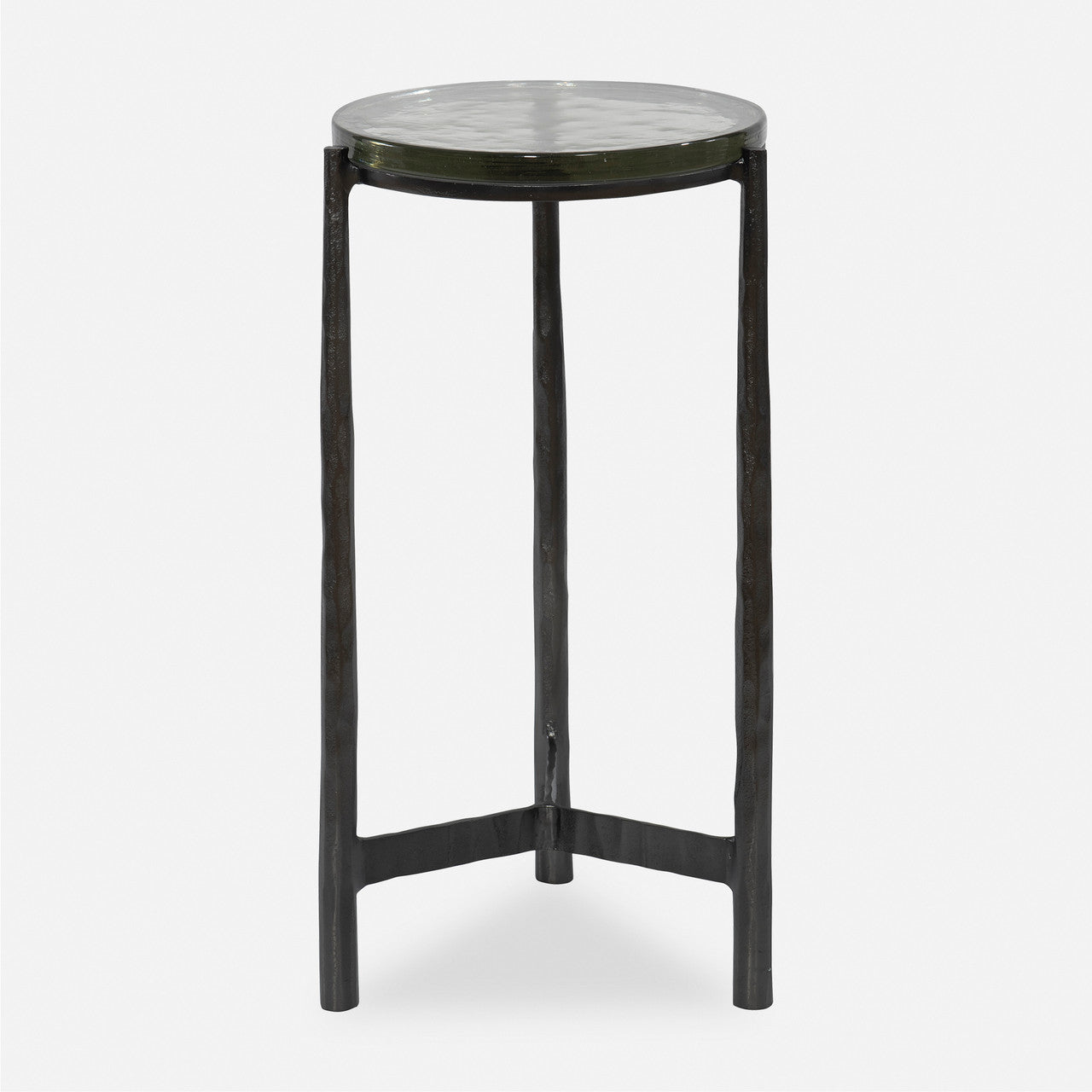 Uttermost Eternity Iron & Glass Accent Table